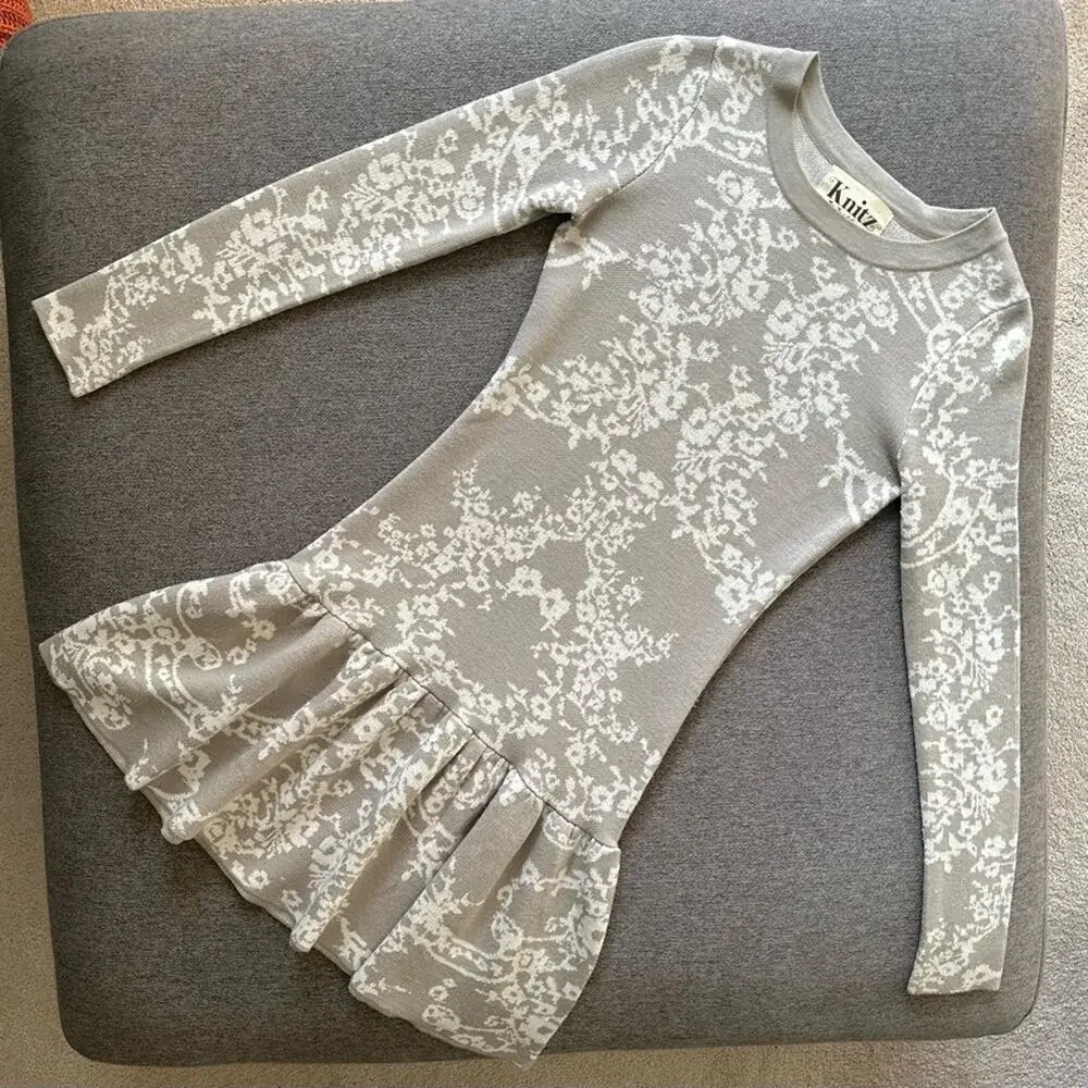 For Love And Lemons Wool Blend Apres Ski Mini Dress Size Small
